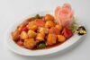 Tofu gebacken mit frischem Gemüse